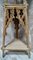Gothic Bleach Oak Sculpture Stand 3