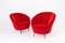 Metal and Velvet Armchairs by Federico Munari, 1950s, Set of 2, Image 1