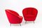 Metal and Velvet Armchairs by Federico Munari, 1950s, Set of 2, Image 2