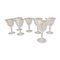 Crystal Port Glasses, Set of 7 1