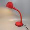 Italienische Rote Tischlampe von Veneta Lumi, 1970er 4