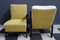 Yellow & White Armchairs by Jindřich Halabala for Up Zavody, Set of 2, Image 12