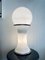 Space Age White Glass Table Lamp, 1970s 4