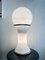 Space Age White Glass Table Lamp, 1970s, Image 4
