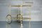 Smoked Glass and Brass Bar Cart, 1970s 12