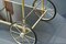 Smoked Glass and Brass Bar Cart, 1970s, Image 3