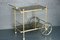 Smoked Glass and Brass Bar Cart, 1970s 9