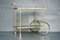 Smoked Glass and Brass Bar Cart, 1970s 10