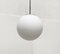 Vintage German Space Age Glass Ball Pendant Lamp from Limburg, Image 19