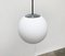 Vintage German Space Age Glass Ball Pendant Lamp from Limburg 4