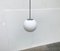 Vintage German Space Age Glass Ball Pendant Lamp from Limburg 17