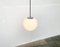 Vintage German Space Age Glass Ball Pendant Lamp from Limburg, Image 15