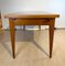 Neoclassical Expandable Dining Table in Solid Cherry, Chestnut, Francw, 1820 11