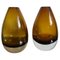 Mid-Century Modern Murano Glass Vases, 1960s, Set of 2 1