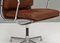Aluminium EA208 Soft Pad Chair aus gegerbtem Leder von Eames für Herman Miller, 1970er 9