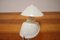 Lampada da tavolo o da parete Mid-Century in bachelite bianca, anni '60, Immagine 3