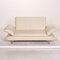 Cream Leather 2-Seater Rossini Sofa from Koinor 9