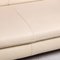 Cream Leather 2-Seater Rossini Sofa from Koinor 4