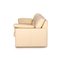 Cream Leather 3-Seater Sofa from Bielefelder Werkstätten, Image 10