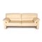 Cream Leather 3-Seater Sofa from Bielefelder Werkstätten 7