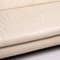 Cream Leather 3-Seater Rossini Sofa from Koinor 4