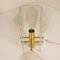 Four-Petal Melting Glass Table Lamp by J. T. Kalmar 7
