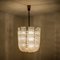 Glass and Brass Basket Chandelier by J.T. Kalmar, Austria, 1950s, Image 13