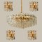 Palazzo Wandlampen aus Vergoldetem Messing und Glas von Kalmar 19