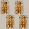 Palazzo Wandlampen aus Vergoldetem Messing und Glas von Kalmar 10