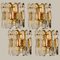 Palazzo Wall Light Fixtures in Gilt Brass and Glass from Kalmar 3
