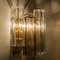 Smoked and Clear Glass Wall Lights by J. T. Kalmar, Austria, 1960s 11