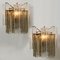 Smoked and Clear Glass Wall Lights by J. T. Kalmar, Austria, 1960s 6