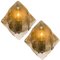 Large Murano Smoked Glass Sconces by Kalmar for Isa, 1970s, Set of 2 1