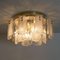 Extra Large Glass & Brass Wall Lights, Set of 2 4
