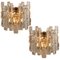 Ice Glass Light Fixtures from J.T. Kalmar for Cor, Set of 10 4