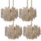 Ice Glass Light Fixtures from J.T. Kalmar for Cor, Set of 10, Image 3