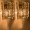 Austrian Ice Glass & Brass Wall Sconces from J.T. Kalmar, Image 8