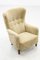 Frits Henningsen Style Wing Back Chair 7