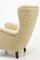 Frits Henningsen Style Wing Back Chair, Image 9
