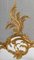 Plaque de Verre 19ème Siècle en Bronze Doré 2