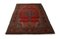 Vintage Floral & Red Keshan Carpet 3