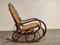 Vintage Schaukelstuhl im Thonet Stil, 1950er 7