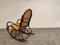 Vintage Thonet Style Rocking Chair, 1950s, Image 5