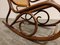 Vintage Thonet Style Rocking Chair, 1950s 8
