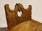 Folk Art Carved Oak Chairs, 1900s, Set of 2 6