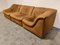 Vintage Leather Ds46 Modular Three Piece Sofa from de Sede, 1970s, Set of 3 4