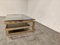 Vintage Two-Tier 23kt Coffee Table from Belgochrom, 1970s, Image 6