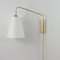 Mid-Century Articulating Brass & Fabric Wall Light by J.T. Kalmar, 1960s, Image 4