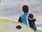 Karine Bartoli, Surfers 02, 2019, Oil on Canvas, Image 3