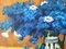 DIana Torje, Blue Flowers, 2018, Oil on Canvas 3